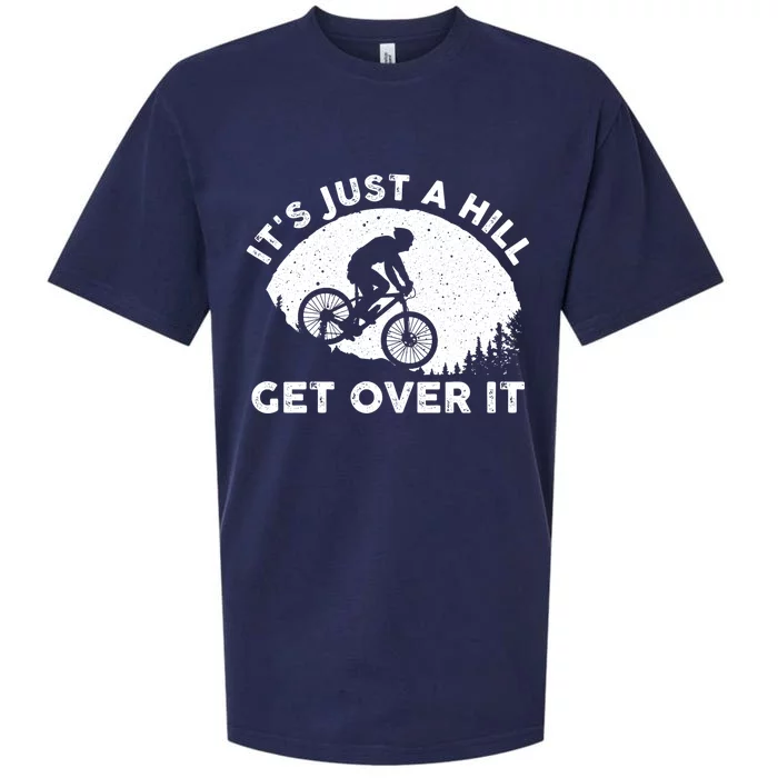 Funny Mountain Biking Design Trail Ride Lover Gift Sueded Cloud Jersey T-Shirt