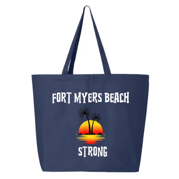 Fort Myers Beach Strong Community Strength Prayer Support 25L Jumbo Tote