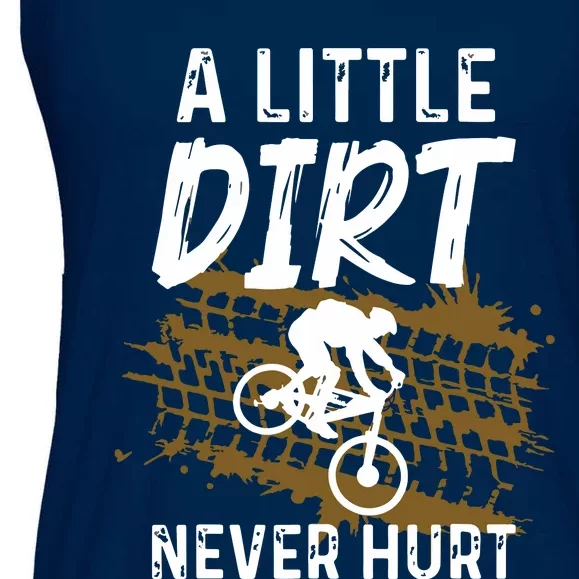 Funny Mountain Bike Gift For Mountain Biker Men Women MTB Ladies Essential Flowy Tank