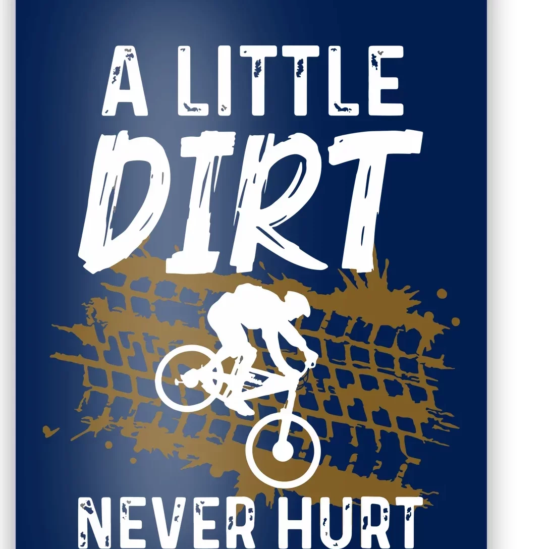 Funny Mountain Bike Gift For Mountain Biker Men Women MTB Poster