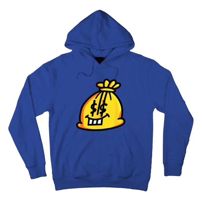 Funny Money Bag Face Tall Hoodie