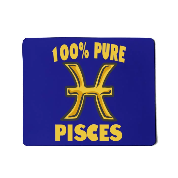 February March Birthday Pure Pisces Astrology Horoscope Gift Mousepad