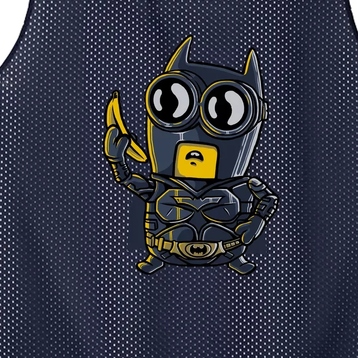 Funny Minion Batnanaman Mesh Reversible Basketball Jersey Tank