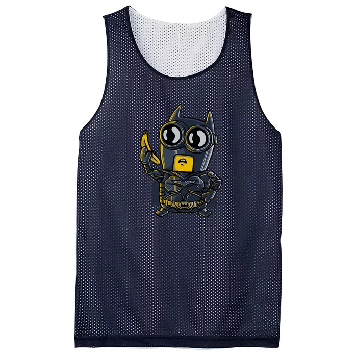 Funny Minion Batnanaman Mesh Reversible Basketball Jersey Tank