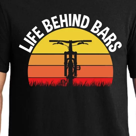 Funny Mountain Bike Bicycle Life Behind Bars Meaningful Gift Pajama Set