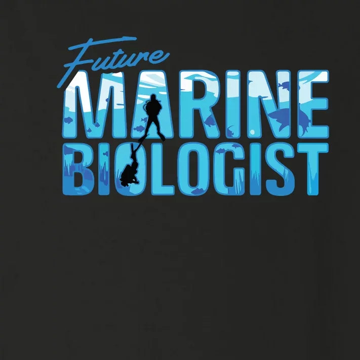 Future Marine Biologist Ocean Student Biology Gift Toddler Long Sleeve Shirt