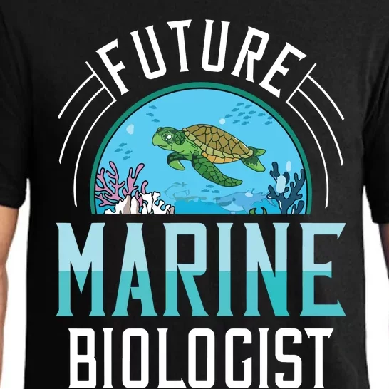 Future Marine Biologist Biology Ocean Life Pajama Set