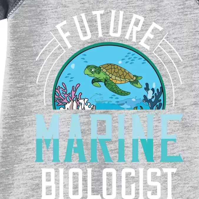 Future Marine Biologist Biology Ocean Life Infant Baby Jersey Bodysuit