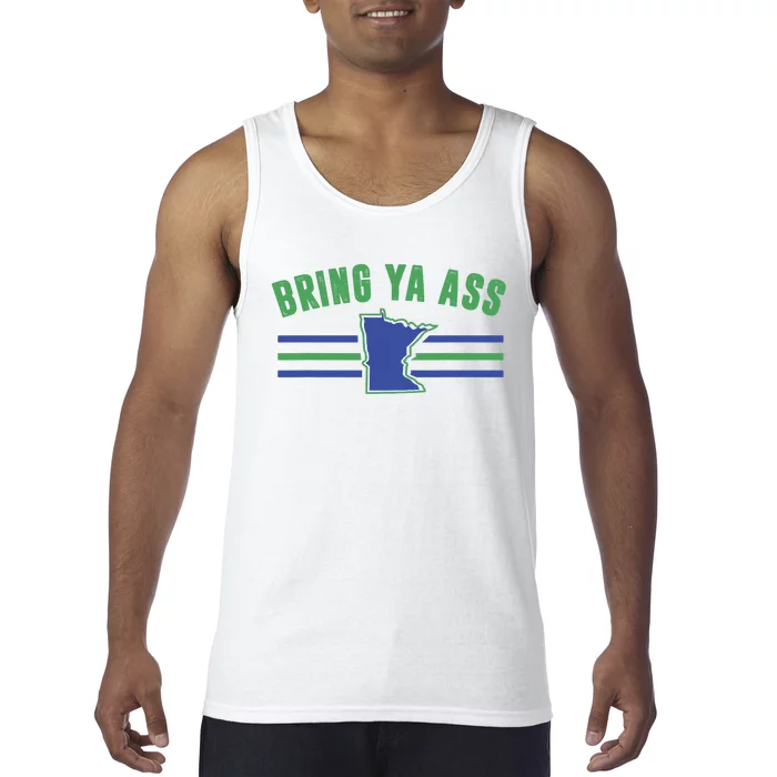 Funny Meme Bring Ya Ass Humor Tank Top