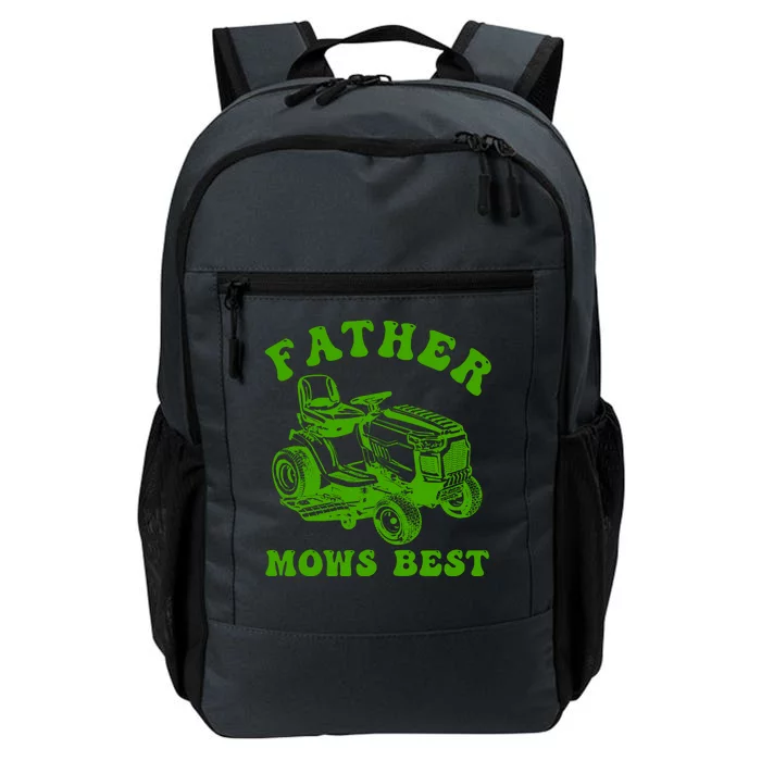 Father Mows Best Lawn Fathers Day Daily Commute Backpack