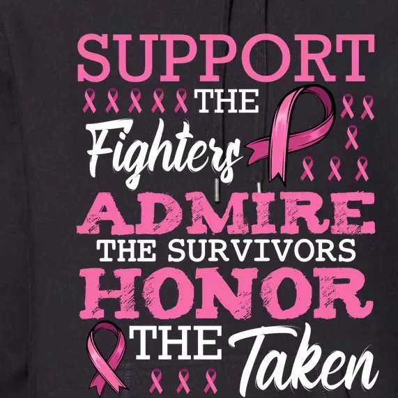 Fight Metastatic Breast Cancer Awareness Month Premium Hoodie