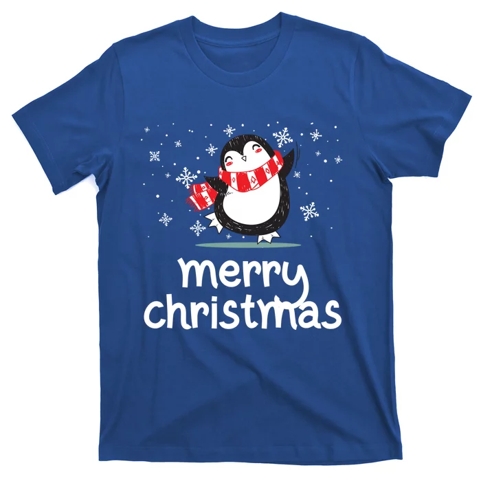 Funny Merry Christmas Funny Penguin Christmas Great Gift T-Shirt