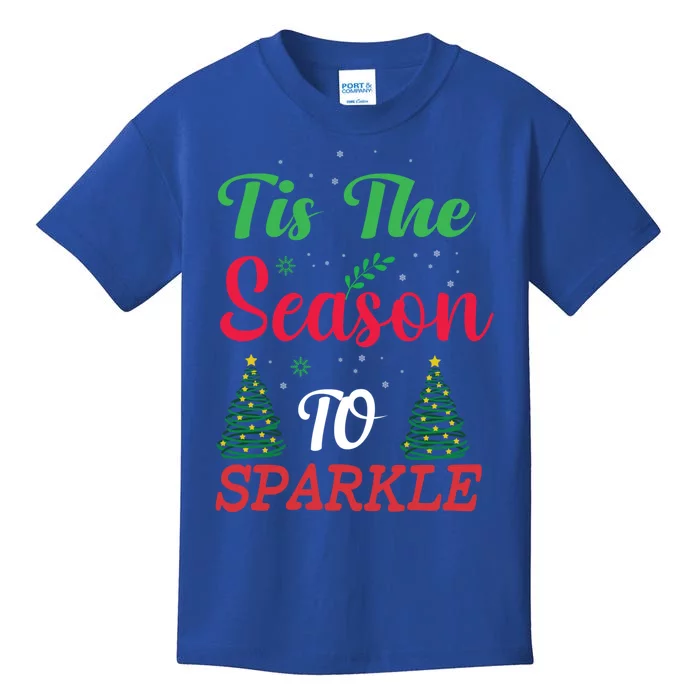 Family Matching Christmas Tis The Season To Cute Gift Kids T-Shirt