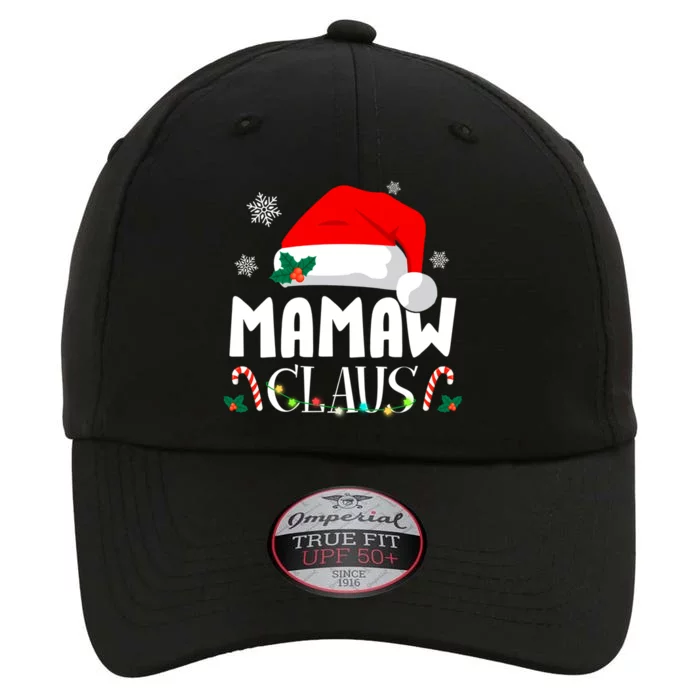 Funny Mamaw Claus Matching Christmas Pajamas Xmas Family Gift The Original Performance Cap