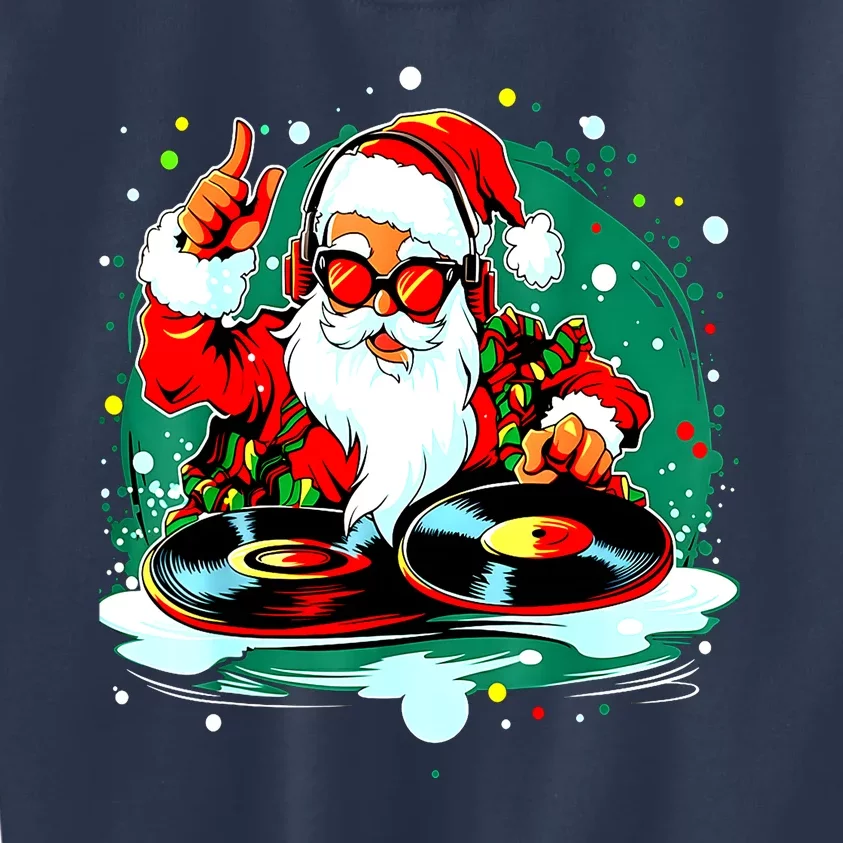 Festive Mixmaster: Celebrate Christmas With Our Santa Claus Kids Sweatshirt