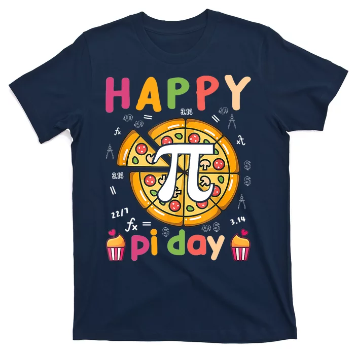 Funny Math Cute Teacher With Pizza T-Shirt