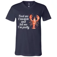 Feed Me Crawfish & Tell Me I'm Pretty: 120 Pages I 6x9 I Graph Paper 5x5 I  Funny Fishing, Sea, Lobster & Hunting Gifts (Paperback) 