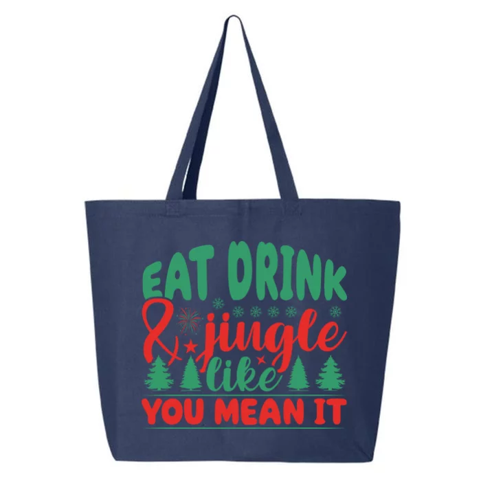 Family Matching Christmas Eat Jingle Like You Mean It Gift 25L Jumbo Tote