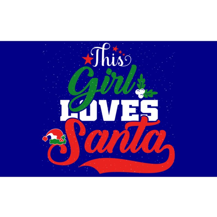 Family Matching Christmas This Loves Santa Funny Quotes Meaningful Gift Bumper Sticker