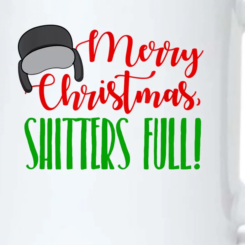 Funny Merry Christmas Quote Shitters Full Ts Mens Black Color Changing Mug