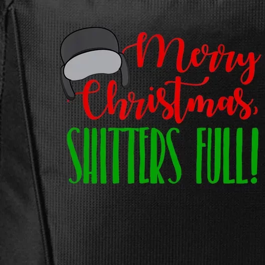 Funny Merry Christmas Quote Shitters Full Ts Mens City Backpack