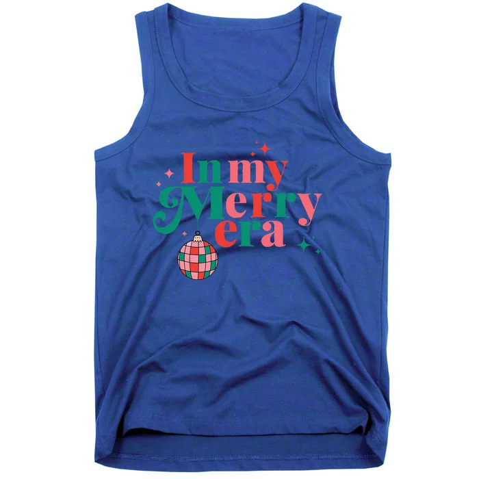 Funny Merry Christmas In My Merry Era Xmas Holiday Christmas Tank Top