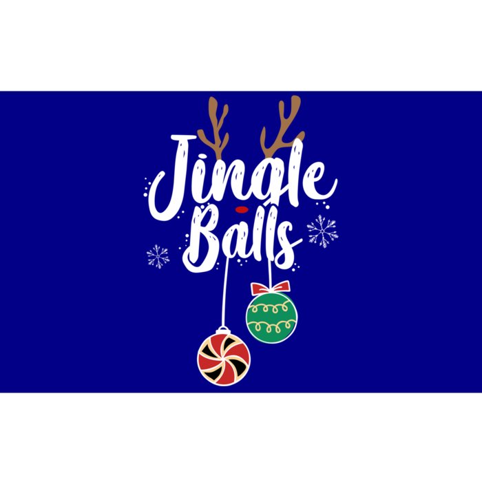 Funny Matching Christmas Couple Chestnuts Jingle Balls Gift Bumper Sticker