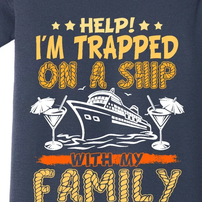 Family Matching Cruise Vacation Cruising Cruise Family Baby Bodysuit