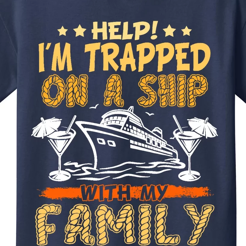 Family Matching Cruise Vacation Cruising Cruise Family Kids T-Shirt