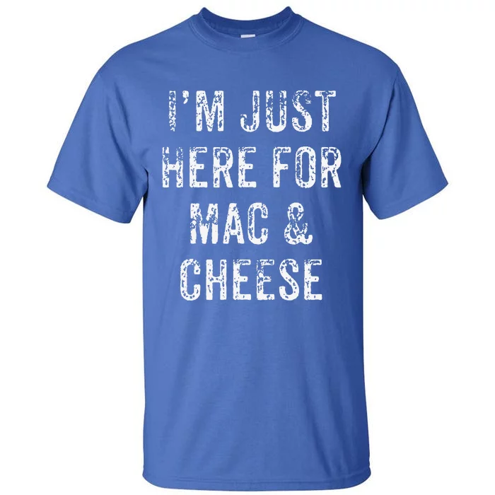 Funny Mac & Cheese Thanksgiving Dinner Gift Tall T-Shirt