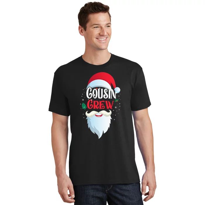 Funny Merry Christmas Cousin Crew Xmas Pajama Family Pajamas T-Shirt