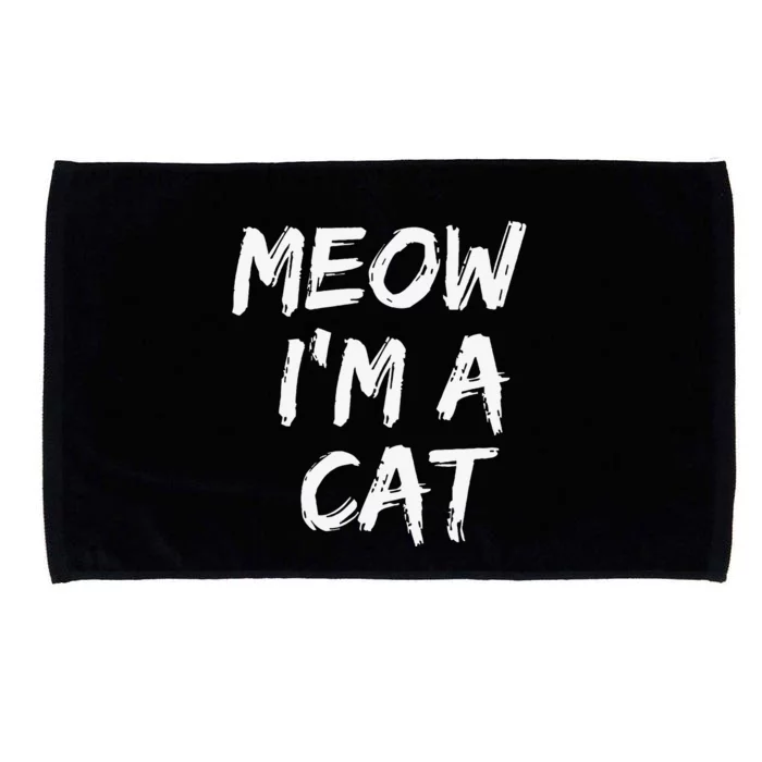 Funny Meow Cat Halloween Costume T Microfiber Hand Towel