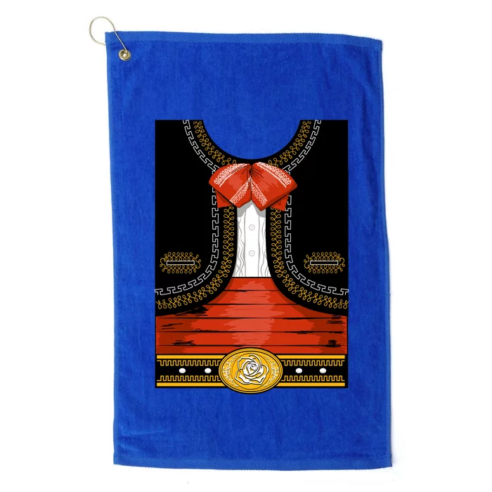 Funny Mariachi Charro Mexican Costume Platinum Collection Golf Towel