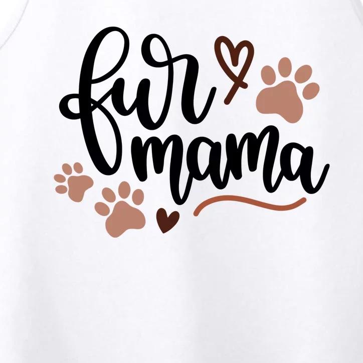 Fur Mama Cute Gift Performance Tank