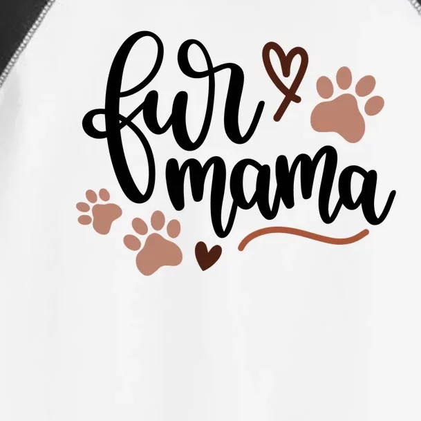 Fur Mama Cute Gift Toddler Fine Jersey T-Shirt