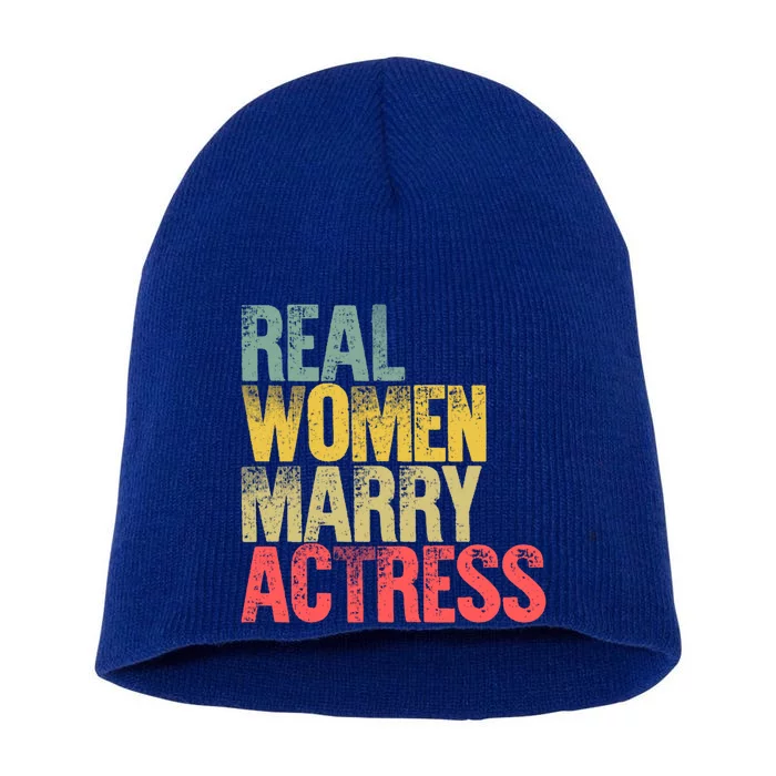 Funny Marriage Cute Gift Real Marry Actress Bride Gift Short Acrylic Beanie