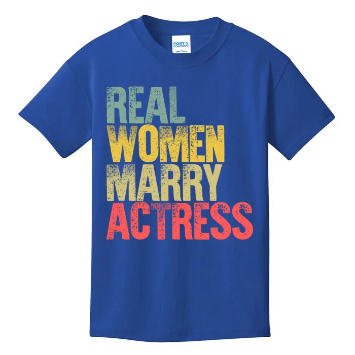 Funny Marriage Cute Gift Real Marry Actress Bride Gift Kids T-Shirt