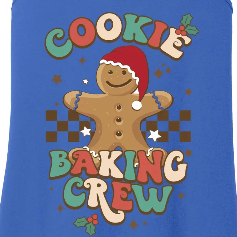 Family Matching Christmas Gingerbread Cookie Baking Crew Gift Ladies Essential Tank