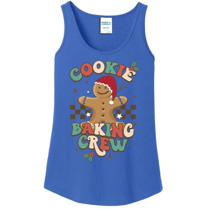 Family Matching Christmas Gingerbread Cookie Baking Crew Gift Ladies Essential Tank