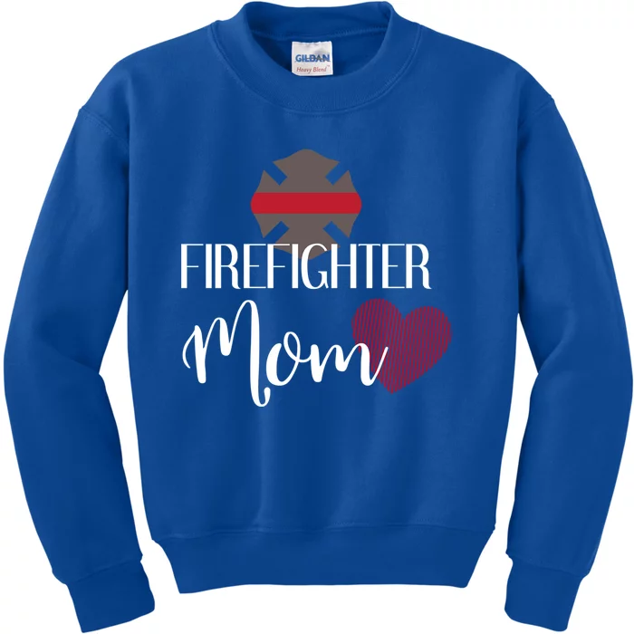 Firefighter Mom Cute Gift Mother Of Fire Or Kids Sweatshirt