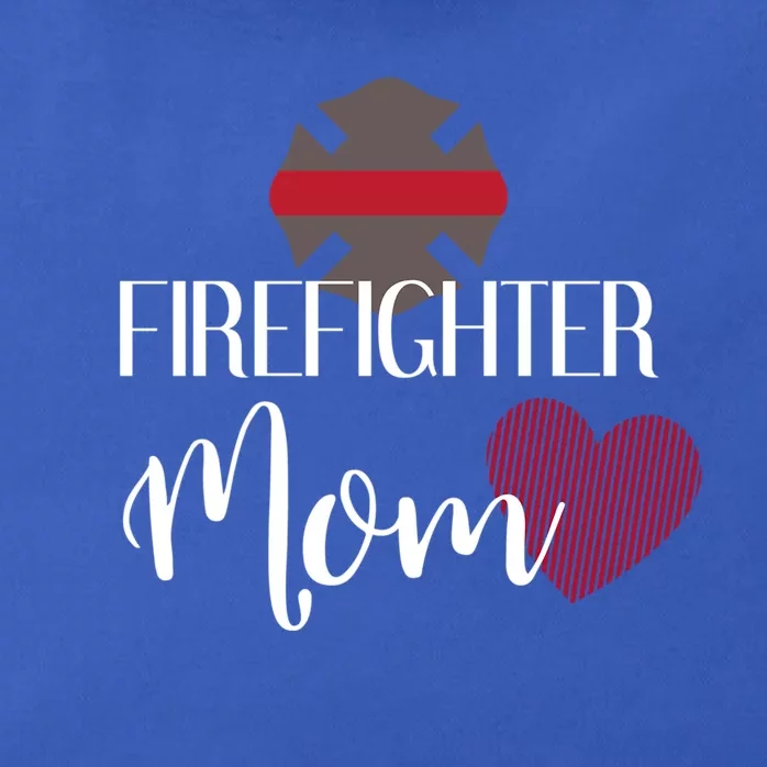 Firefighter Mom Cute Gift Mother Of Fire Or Zip Tote Bag