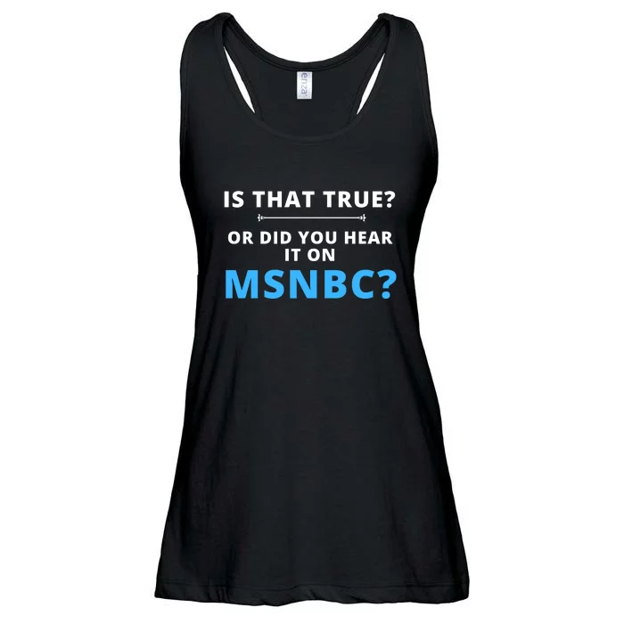 Funny MAGA Conservative Fake News Ladies Essential Flowy Tank