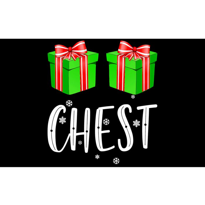 Funny Matching Chestnuts Christmas Xmas Holiday Chest Nuts Bumper Sticker