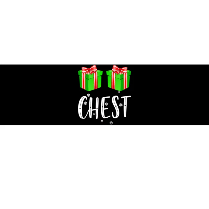 Funny Matching Chestnuts Christmas Xmas Holiday Chest Nuts Bumper Sticker