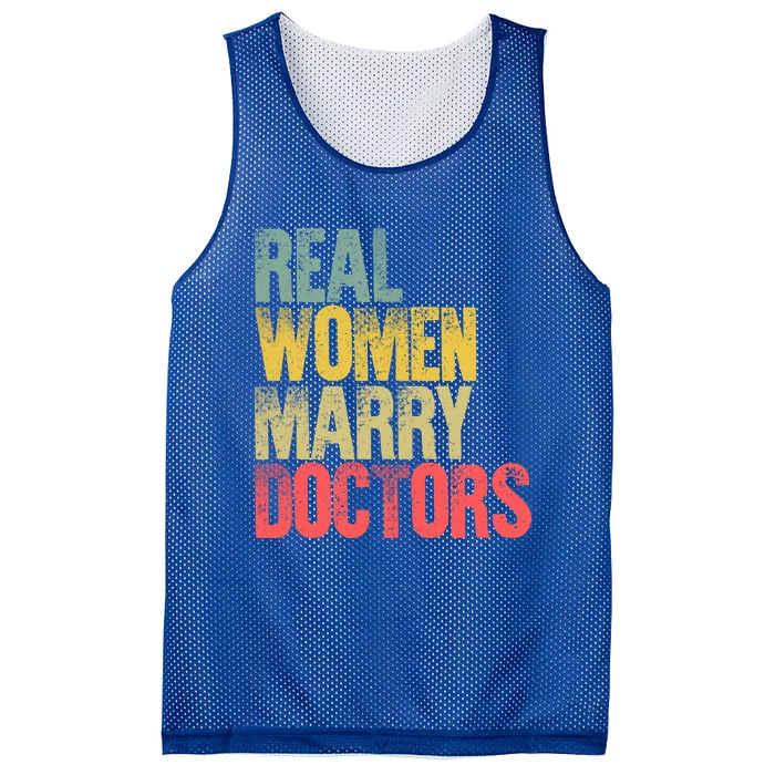 Funny Marriage Cool Gift Real Marry Doctors Bride Cool Gift Mesh Reversible Basketball Jersey Tank