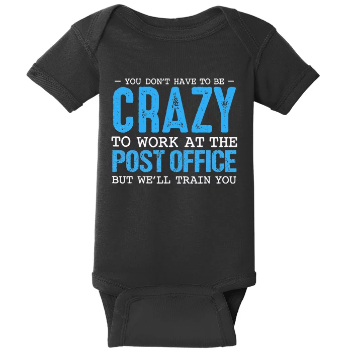 Funny Mail Carrier Postal Post Office Worker Postman Mailman Baby Bodysuit