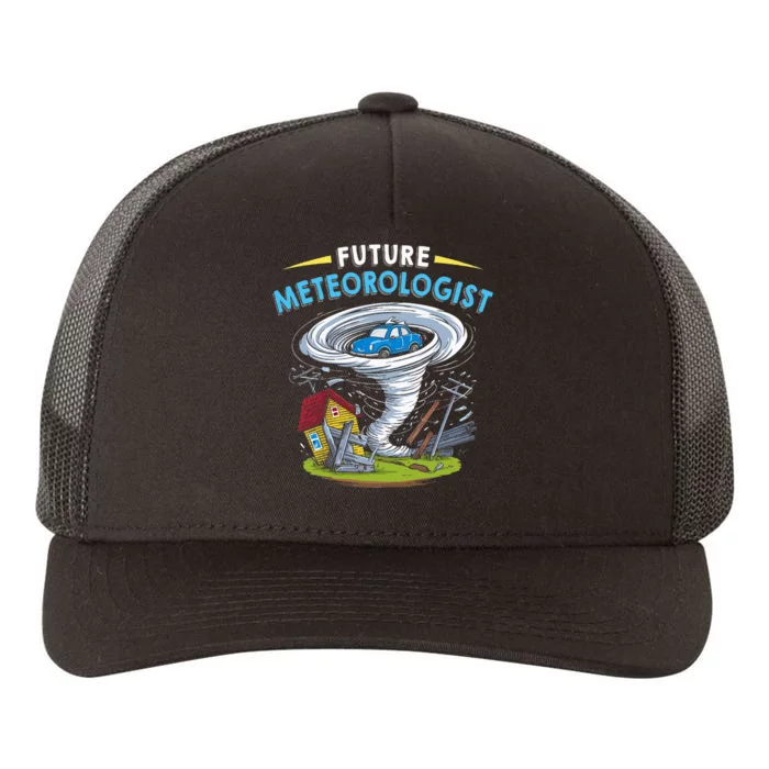 Future Meteorologist Costume Weathermen Tornado Yupoong Adult 5-Panel Trucker Hat