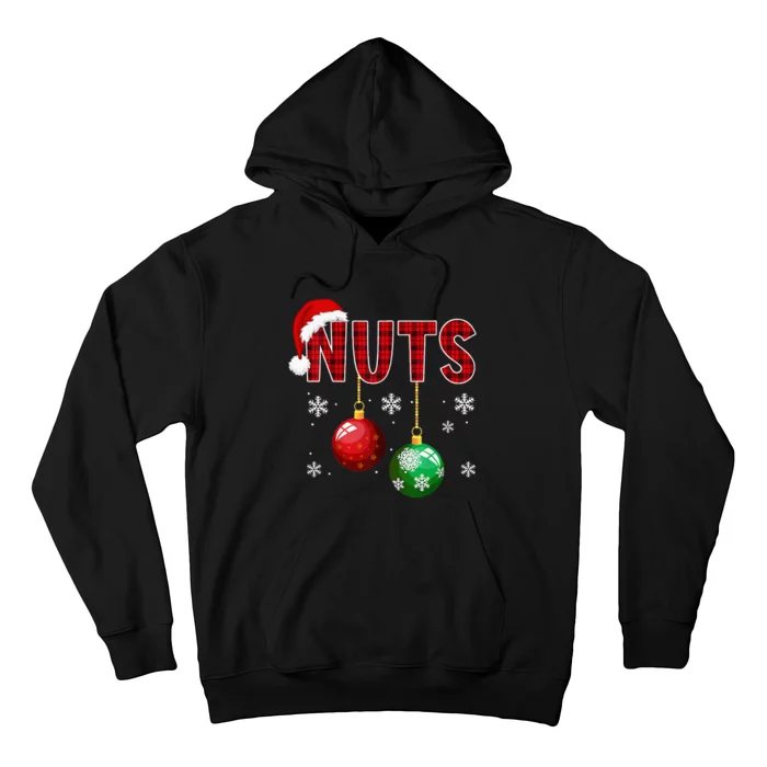 Funny Matching Chestnuts Christmas Couples Nuts Hoodie