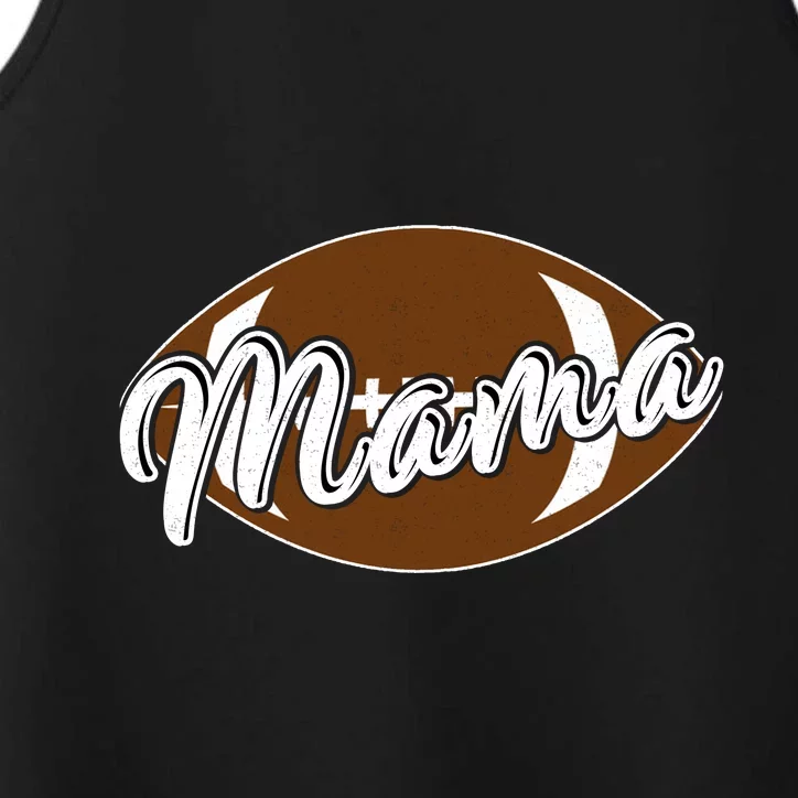 Football Mama, Cute Pee Wee League Mom Tee Performance Tank