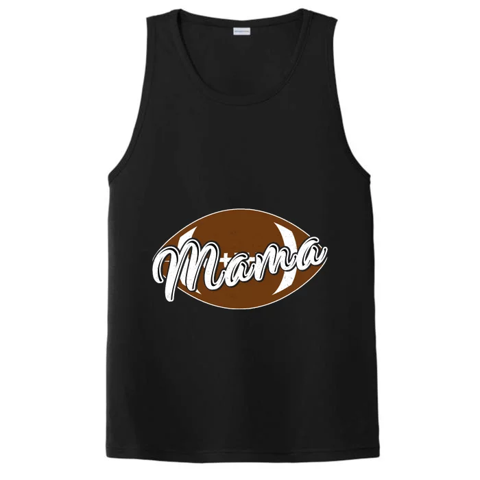 Football Mama, Cute Pee Wee League Mom Tee Performance Tank